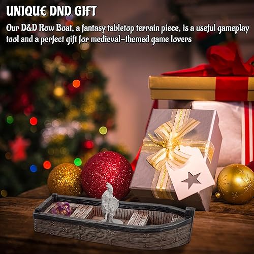 Miniatura 6 de CZYY DND Skiff - Bote de remo medieval de resina pintada a mano en miniatura de 1.102 in RPG para juegos de guerra y TTRPG