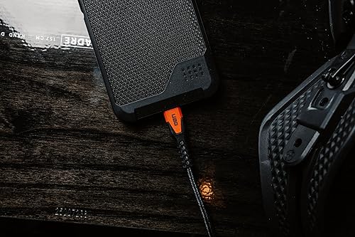 Miniatura 8 de URBAN ARMOR GEAR UAG - Cable USB-C a Lightning de núcleo de Kevlar resistente de 5 pies, 30 W, certificado MFi, cable de carga rápida reforzado para