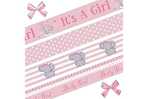 Pink Baby Shower Craft Ribbon for Girls