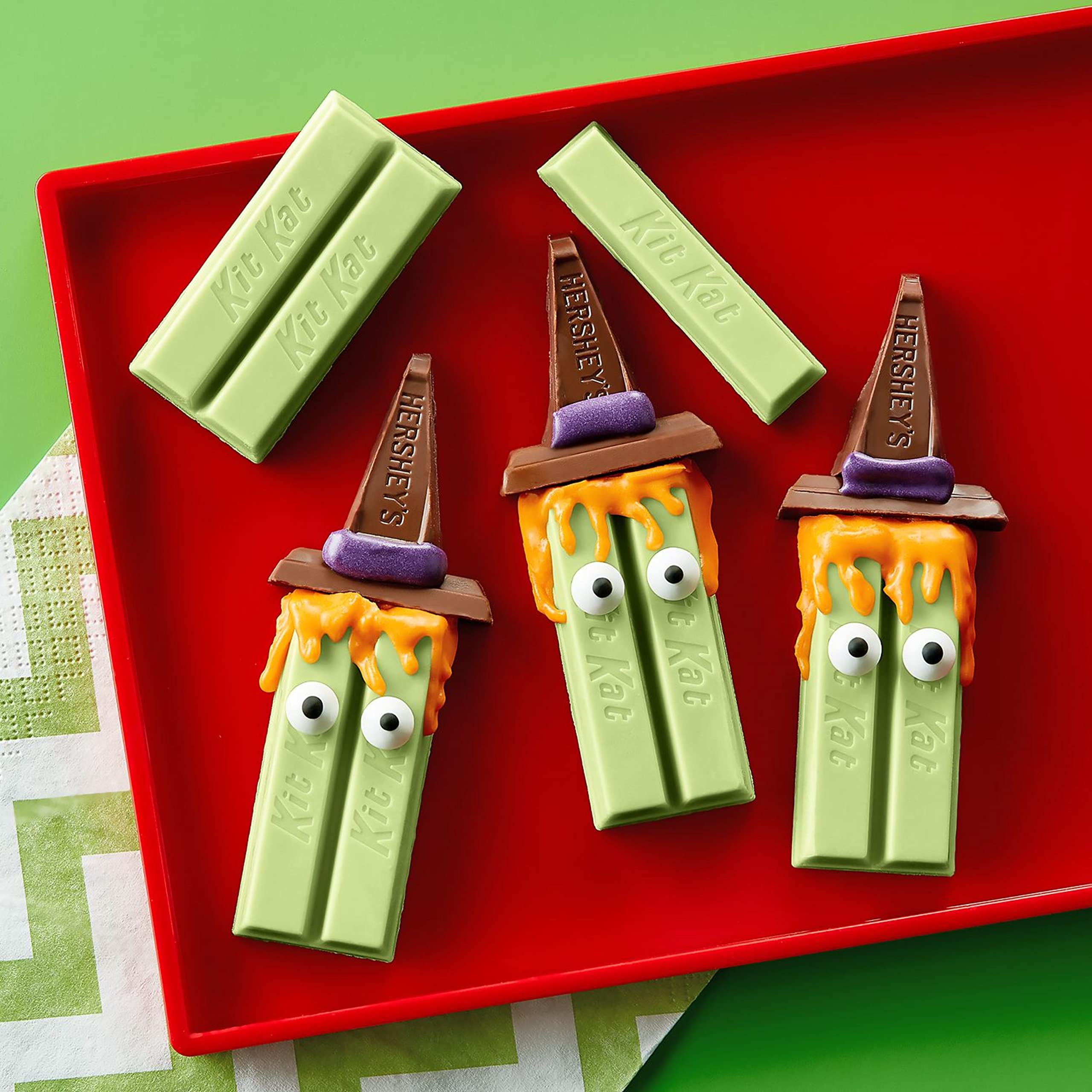 Buy KIT KAT Witch's Brew Marshmallow Flavored Creme Snack Size Wafer Candy Bars, Halloween, 9.8