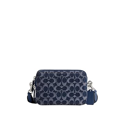 COACH Charter Crossbody Bag 19 In Signature Denim Messenger Men