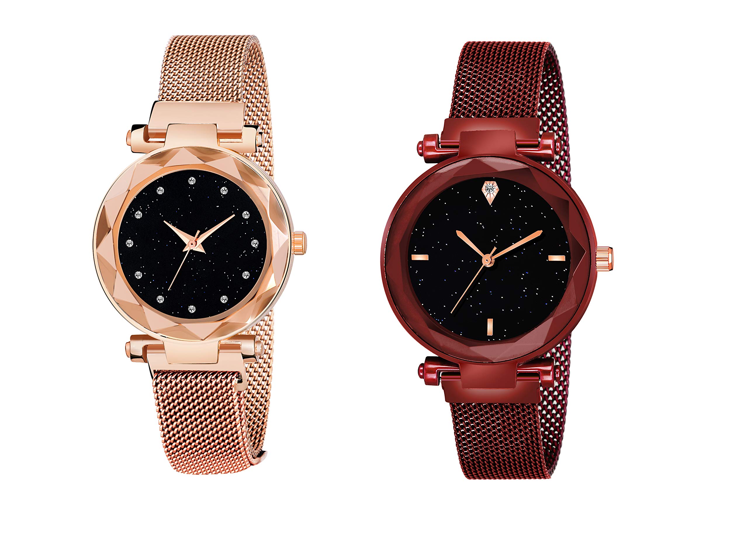 Talgo Geneva Combo RG_Red Century Magnetic Chain Analog Watch - for Women (B0899SWJZW) Amazon Price History, Amazon Price Tracker