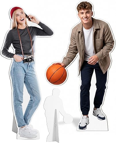 Custom Life Size Cardboard Cutout from Your Photo – 1-8 FT Life Size Cutout with