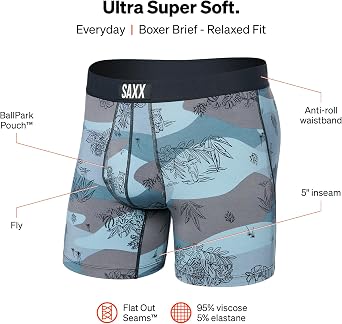 Men's Underwear – ULTRA Super Soft Briefs for Men with Built-In Pouch Support, Underwear for Men
