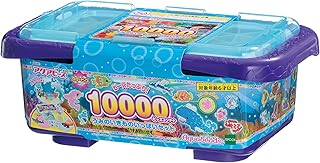 【Amazon.co.jp限定】エポック アクアビーズ 10000ビーズコンテナ うみのいきものいっぱいセット スタービーズ入り