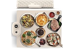 Silicone Roll-Up Warming Tray - Ultimate Buffet and Party Companion