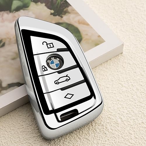 Miniatura 4 de Compatible con funda para llavero BMW 230i 330i 430i 440i 530e 530i 540i 740i 740i 745e 750i 840i M2 M235i M240i M3 M340i M4 X1 X2 X3 X4 X5 X6 X7
