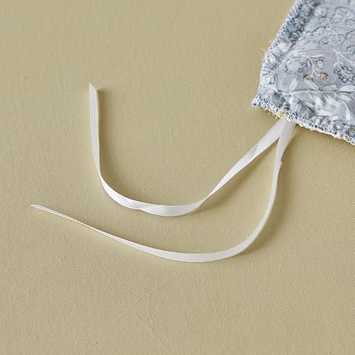 Miniatura 5 de SUSYBAO Juego de funda de edredón con volantes color caqui, tamaño Queen, 100% algodón, 3 piezas, 1 funda de edredón de flores azules y naranjas con