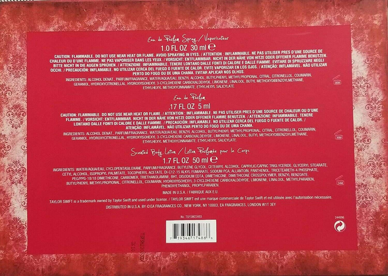 Amazon.com : Wonderstruck Enchanted/Taylor Swift Set (W