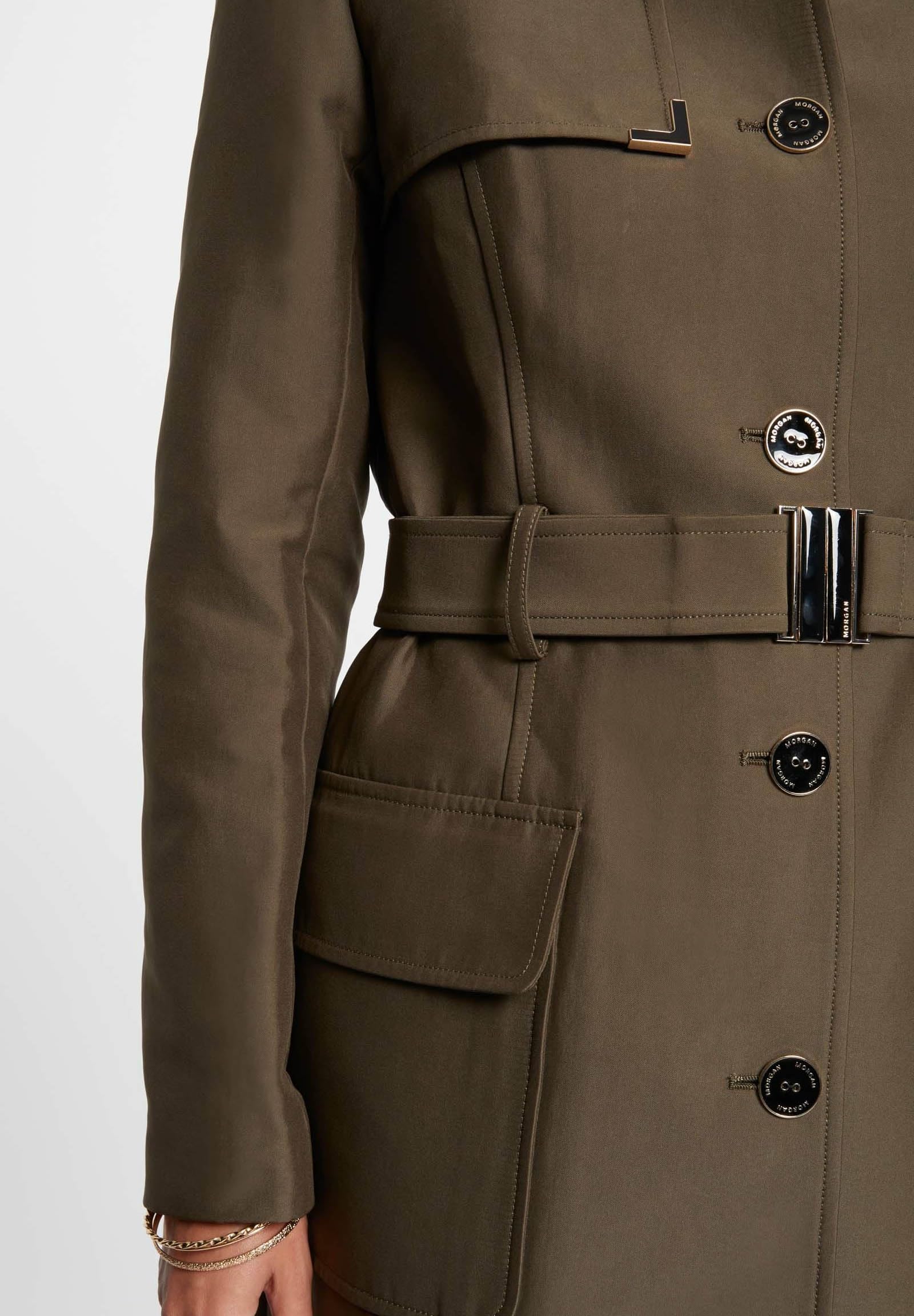 Morgan 242-ginai Gabardina Mujer