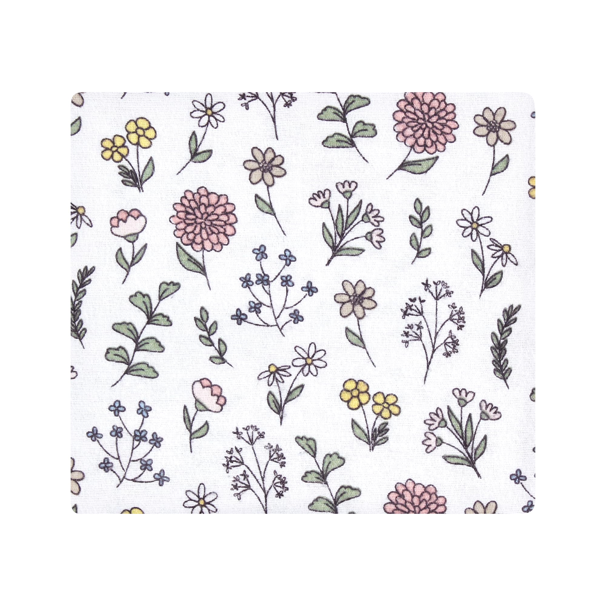 Hudson Baby Paquete de mantas unisex de franela de algodón para bebé, deseo de diente de león, talla única