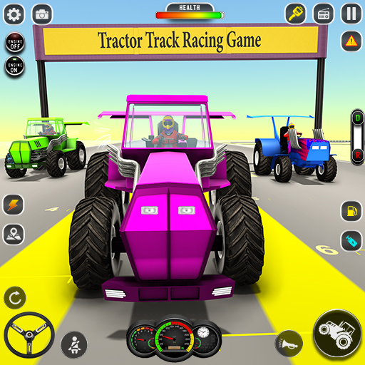 Real Tractor Race Driving Simulator: Ultimate Turbo Tractor Stunt with ...