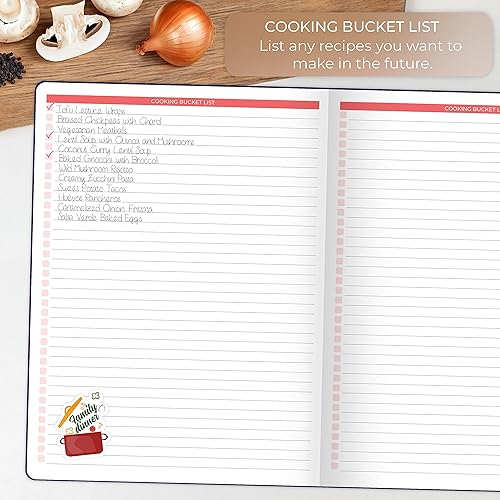 Vista 129 de Clever Fox cuaderno de recetas A5 Gris