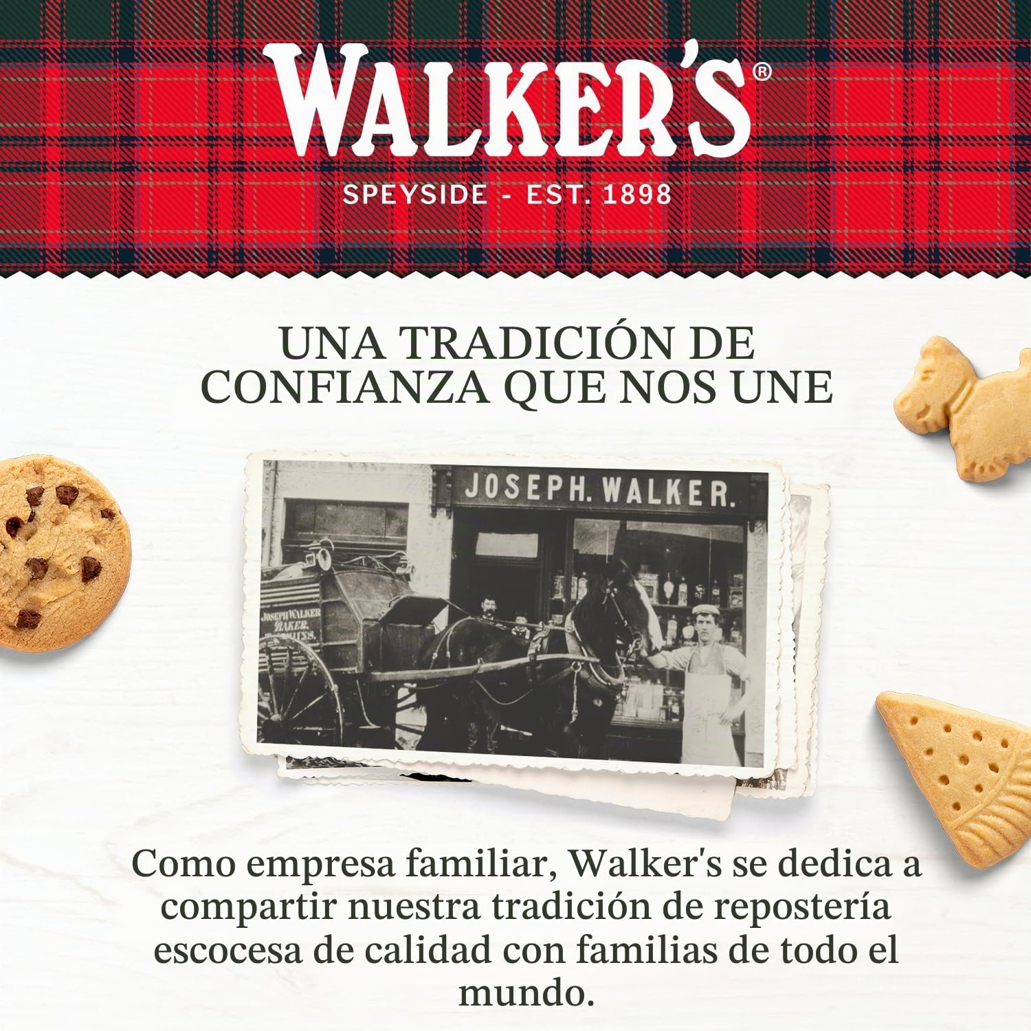 Walker's Shortbread Advent Calendar, 294 g