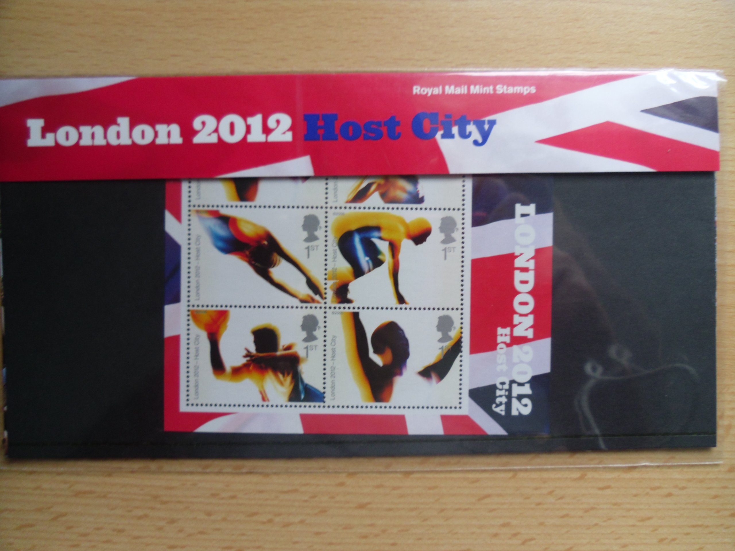 Royal Mail 2005 London 2012 Olympic Games Host City Mini Sheet Of Stamps In Presentation Pack