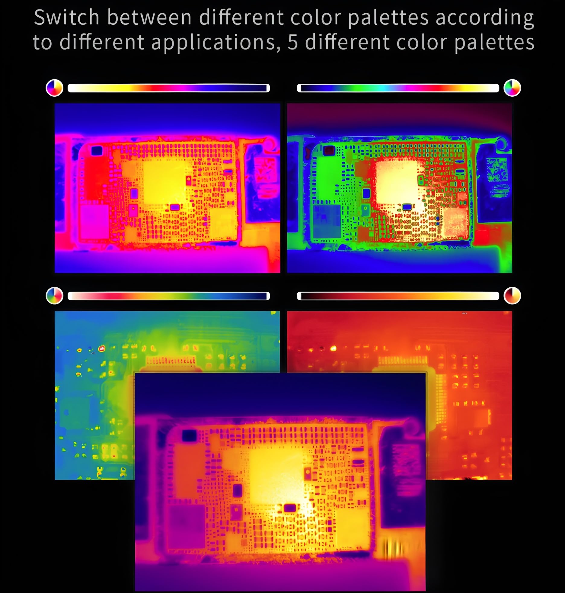 Qianli Super Cam Y Pro 3D Wärmebildanalysator – 256×192 VOx-Detektor, 0–120°C Vollrahmen-Temperaturmessung & PC-Software für PCB-Fehlerdiagnose