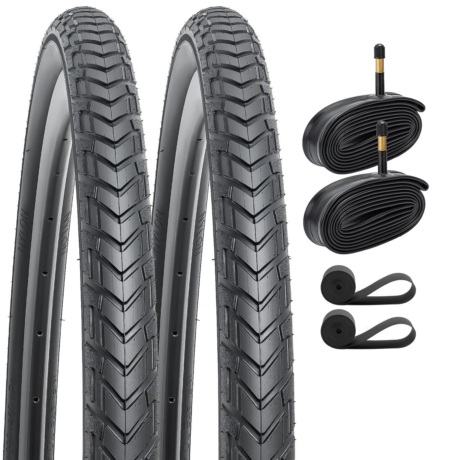 Amazon | YunSCM 2本セット,700 40c タイヤ,700x40c 42-622