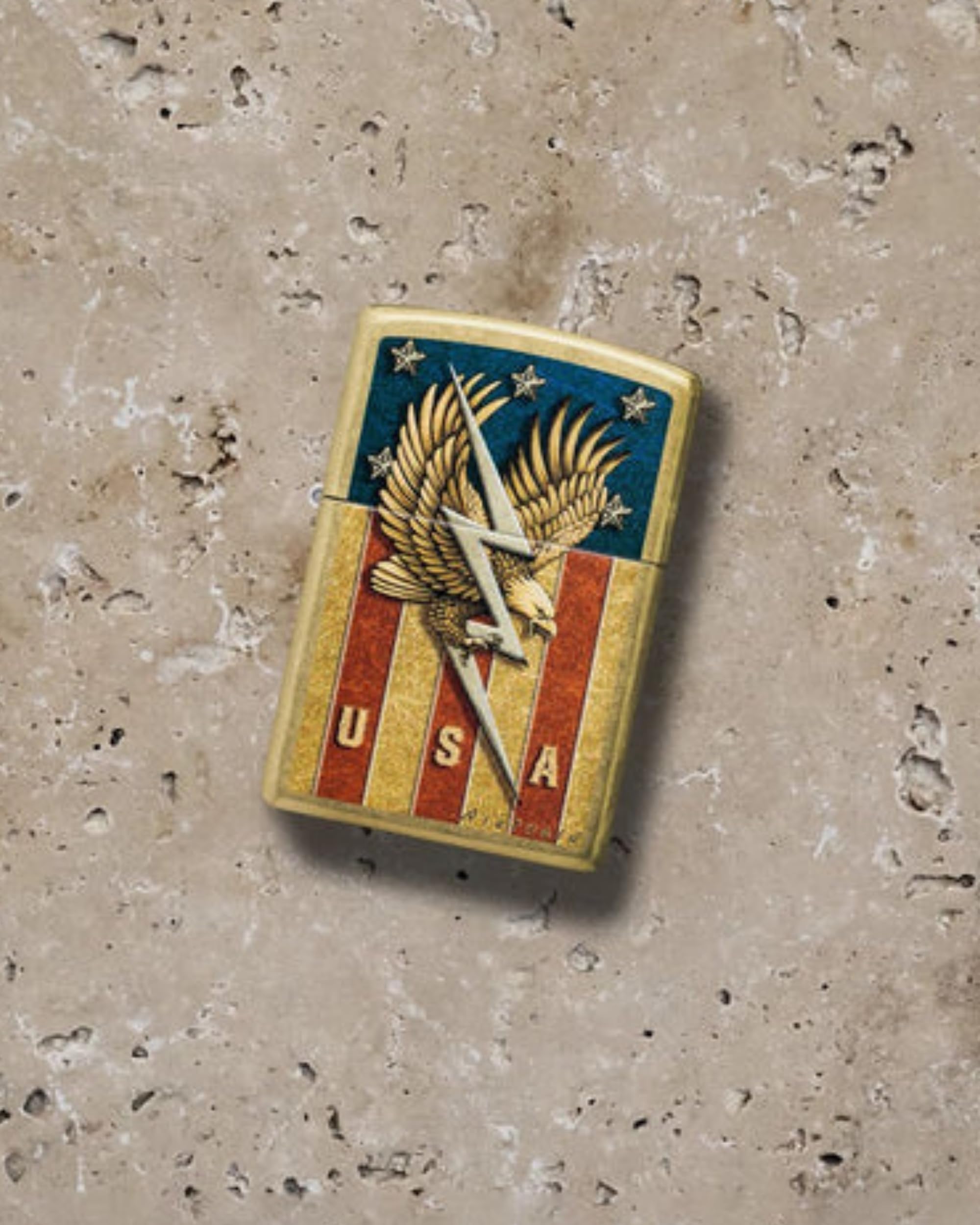Zippo accendino Limited Edition made in USA Rietveld USA aquila