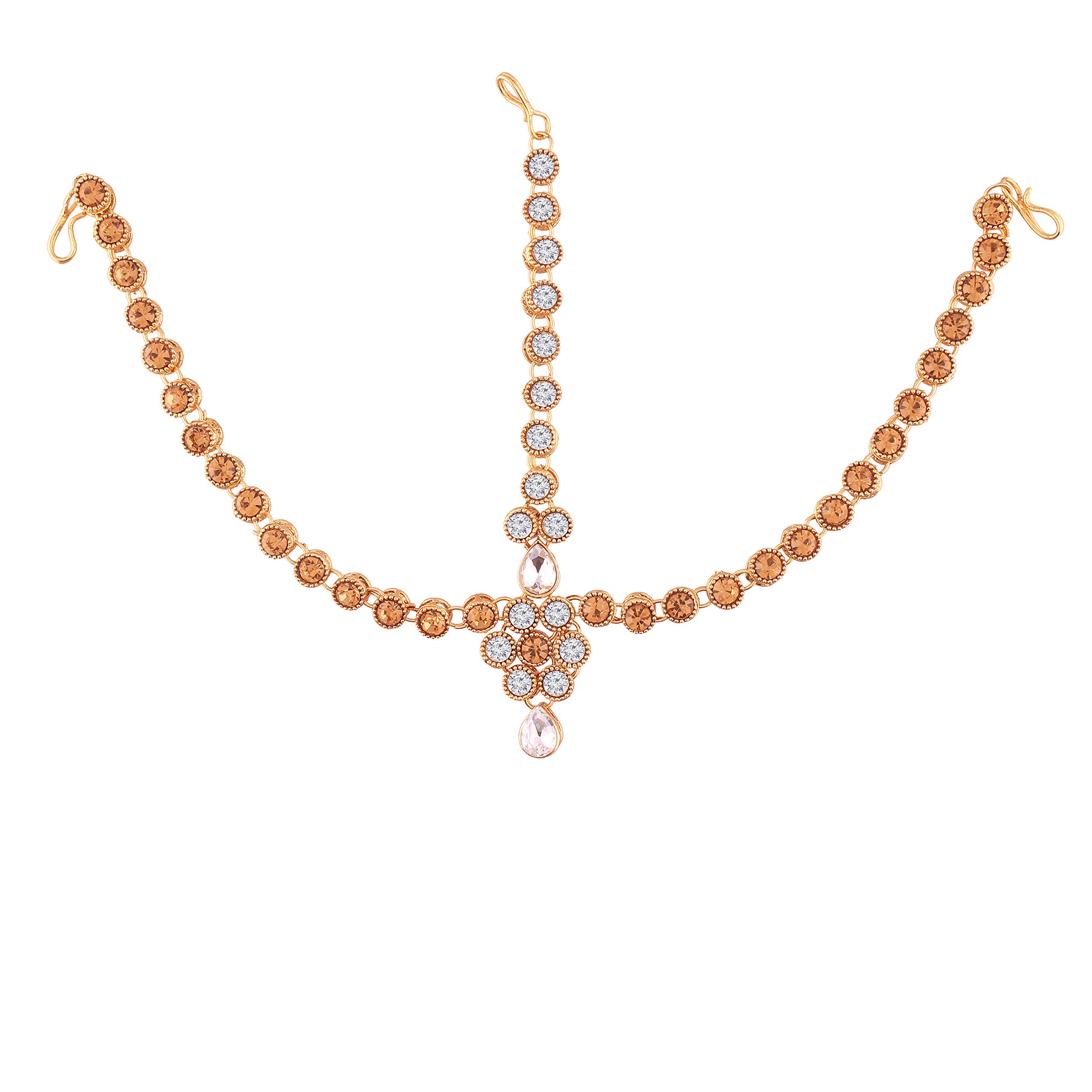 See full amazon price history chart for I Jewels Gold Plated Traditional Kundan Bridal Matha Patti For Women (T2008FL) I Jewels Gold Plated Traditional Kundan Bridal Matha Patti For Women (T2008FL) (B07HJ6PNJX) Amazon Price History, Amazon Price Tracker