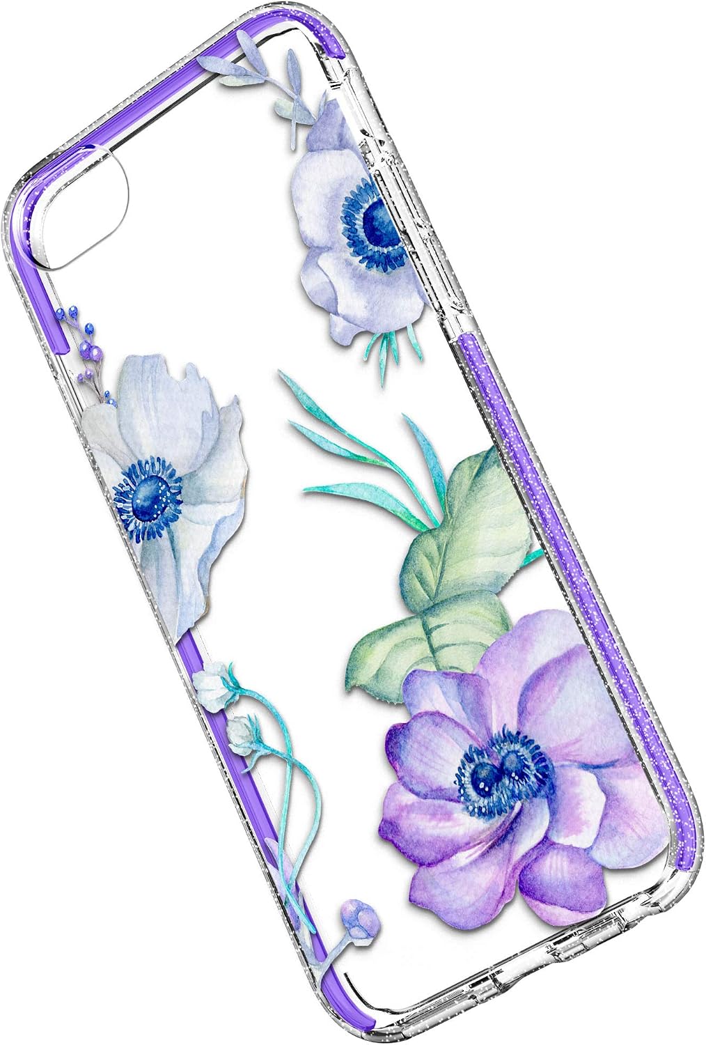 ZIZO Divine Series for iPhone SE (3rd and 2nd gen)/8/7 Case - Thin Protective Cover - Lilac