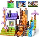Blocs magnétiques - 120Pcs Construire le monde de l'aimant Edition, Blocs magnétiques pour les enfants 3+,Jouets pour garçons & Les filles, STEM Montessori jouets sensoriels Cadeaux pour 3+ Années