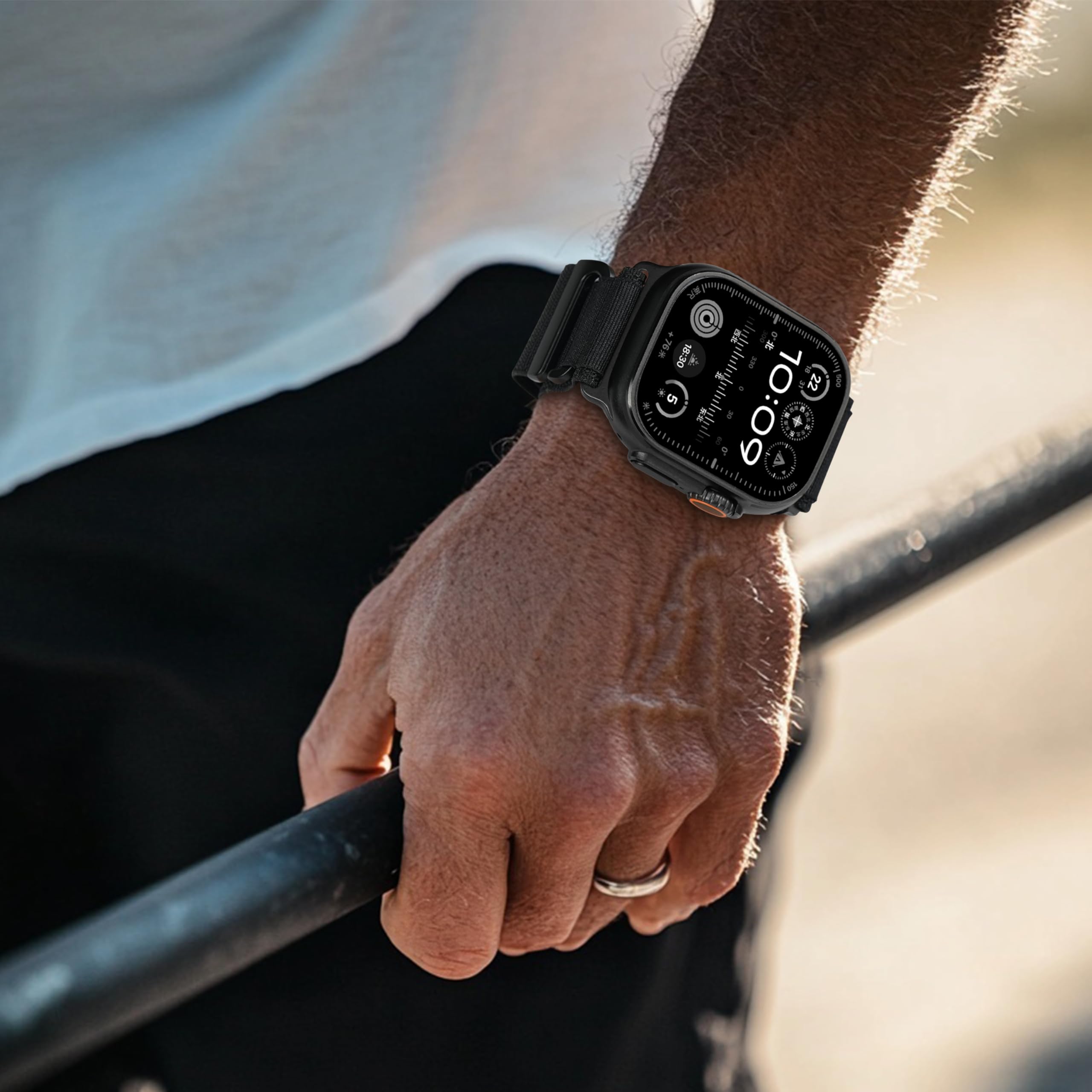 Amazon.com: Alpine Nylon Sport Bands Compatible with Apple Watch