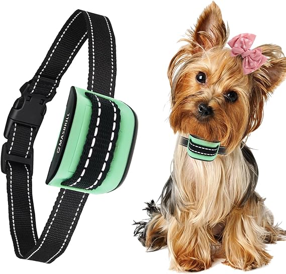 MASBRILL Small Dog Bark Collar Anti Barking No Shock No Bark