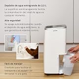 Bosch Dry 4000 Dehumidifier - Easy, Efficient, Quiet, Perfect for Home and Bedroom - Quick Drying of Laundry - 5