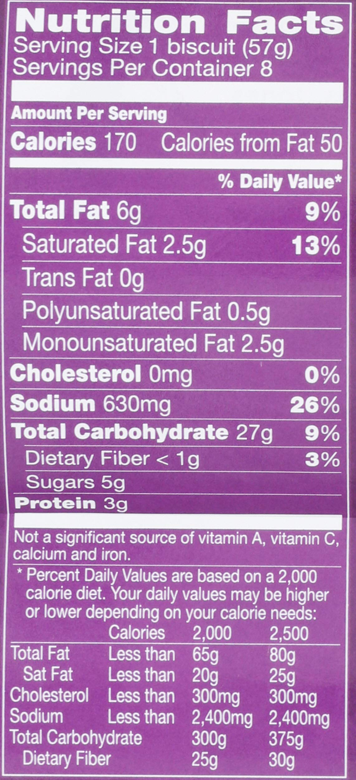 Immaculate Baking Organic Biscuits Ready to Bake Flaky Biscuits 8 Count 16 oz — view 3