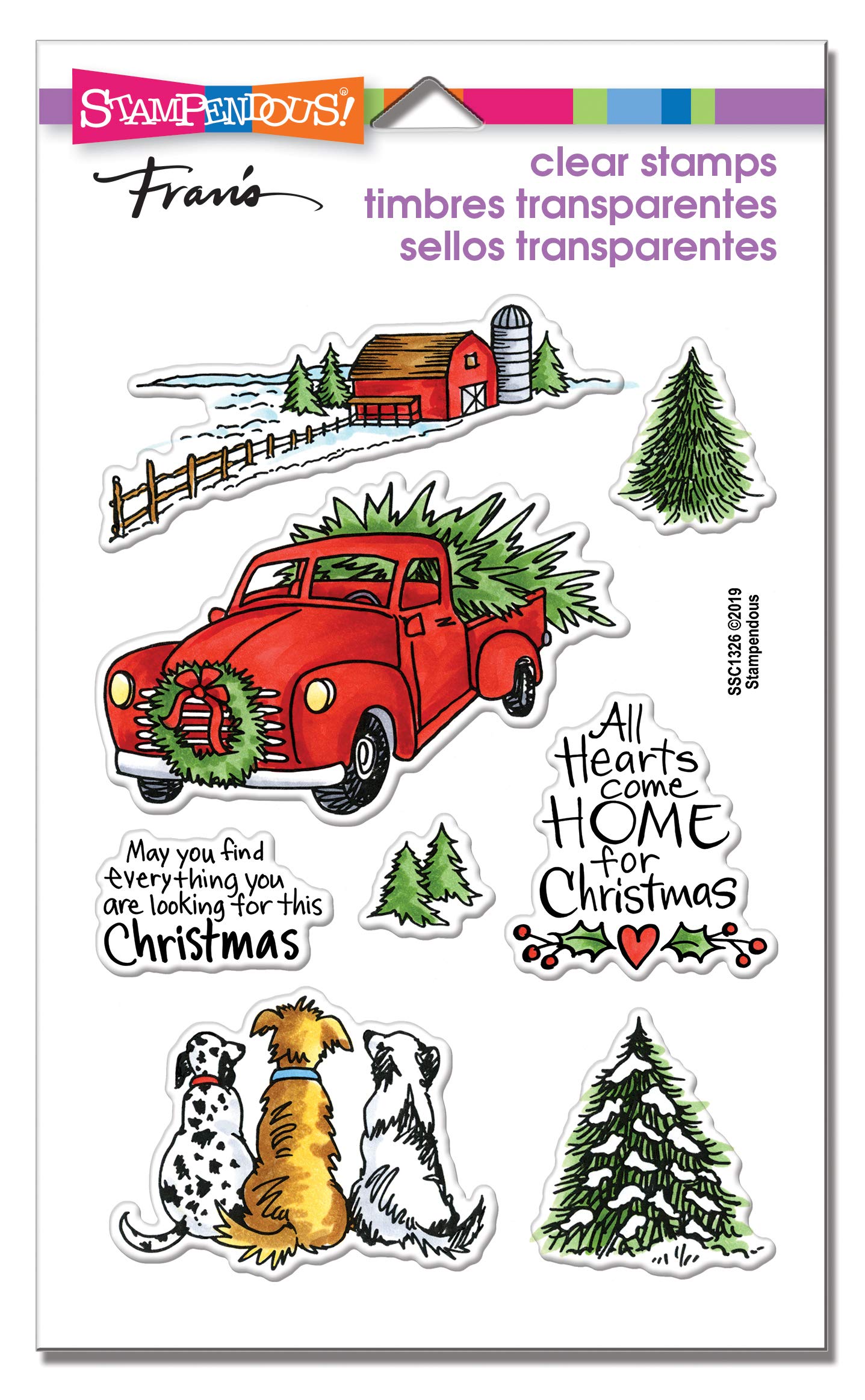Clear Stamps Xmas Farm