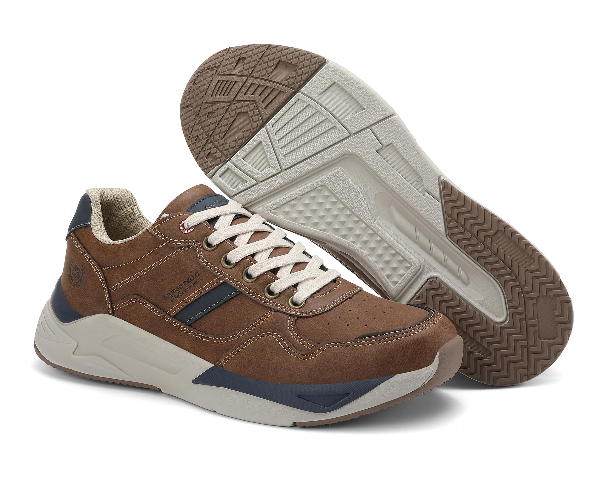 ARRIGO BELLO Sneakers Hombre Calzado para Deportivos Zapatillas Ligeros Moda Entrenadores Transpirable Zapatos para Caminar Tamaño 41-46