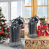 Vista 6 de Calendario de Adviento Die Hard - Hans Gruber cayendo de Nakatomi Plaza, 2024 Nuevos Calendarios de Adviento de Halloween y Navidad, Calendario