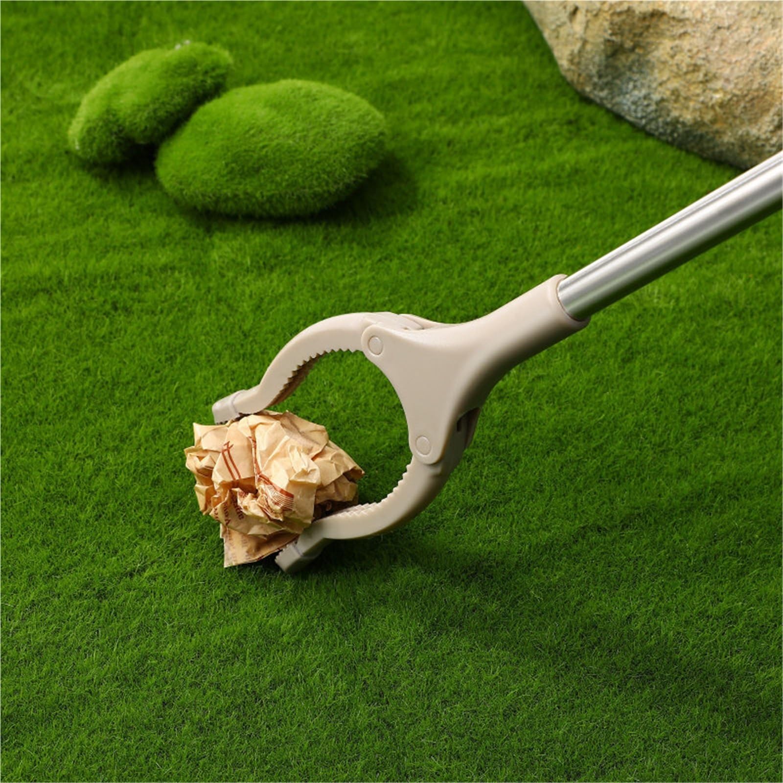 3 Pezzi Reacher Grabber Strumento Trash Claw con Manico Pick Up Stick Lettiera Picker Morsetto Facile da Tenere in Mano Accessorio for la Pulizia dei rifiuti per Raccogliere Rifiuti