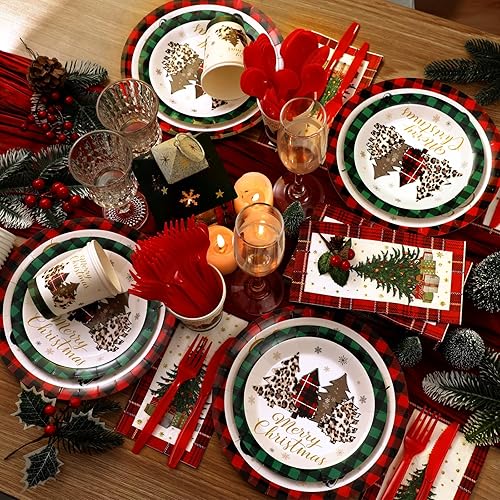 Miniatura 8 de Sinmoe Juego de 400 piezas de vajilla desechable de verano para 50 invitados, estrellas de mar, conchas de mar, platos de papel y servilletas de