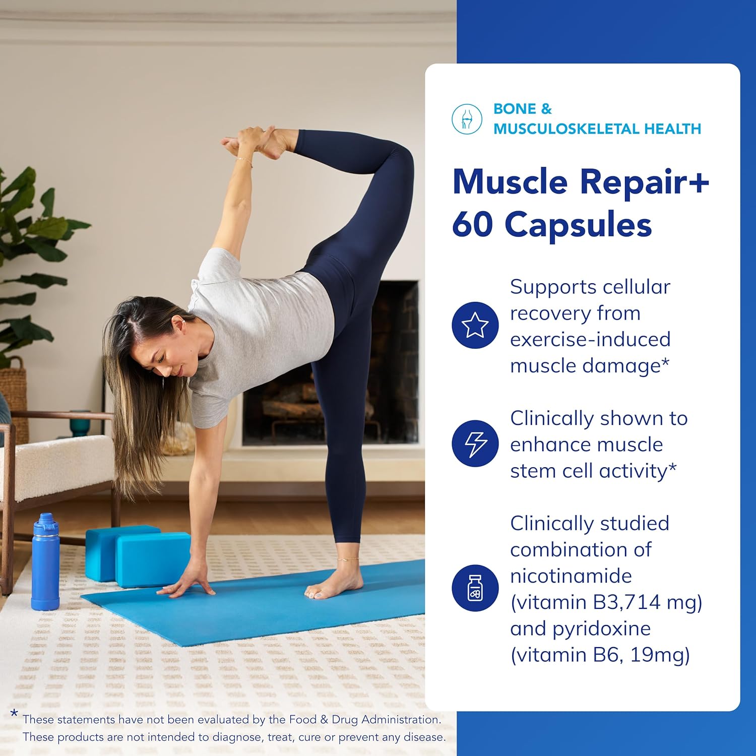 Pure Encapsulations Muscle Repair+ Athletic Nutritional Dietary Supplement - Supports Muscle Fiber Recovery Rate, Cell Repair & Function for Active Lifestyles* - 60 Capsules