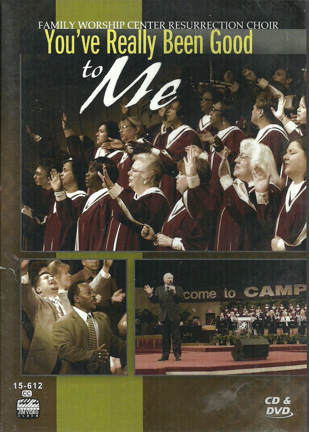 Disco You've Really Been Good to Me Family Worship Center Resurrection Choir coro góspel americano