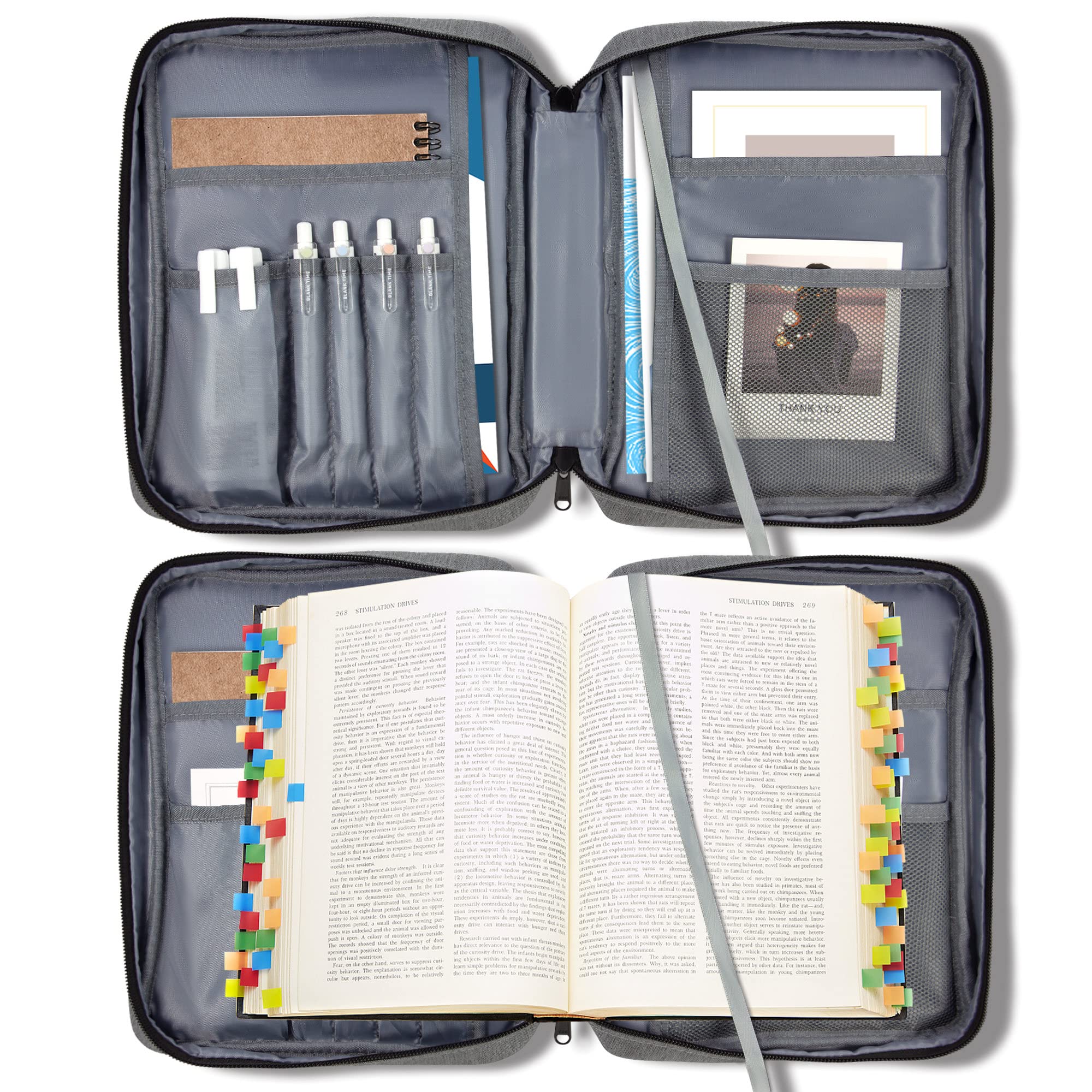 GUEER Bible Cover For Men, Bible Holder, Bible Cover
