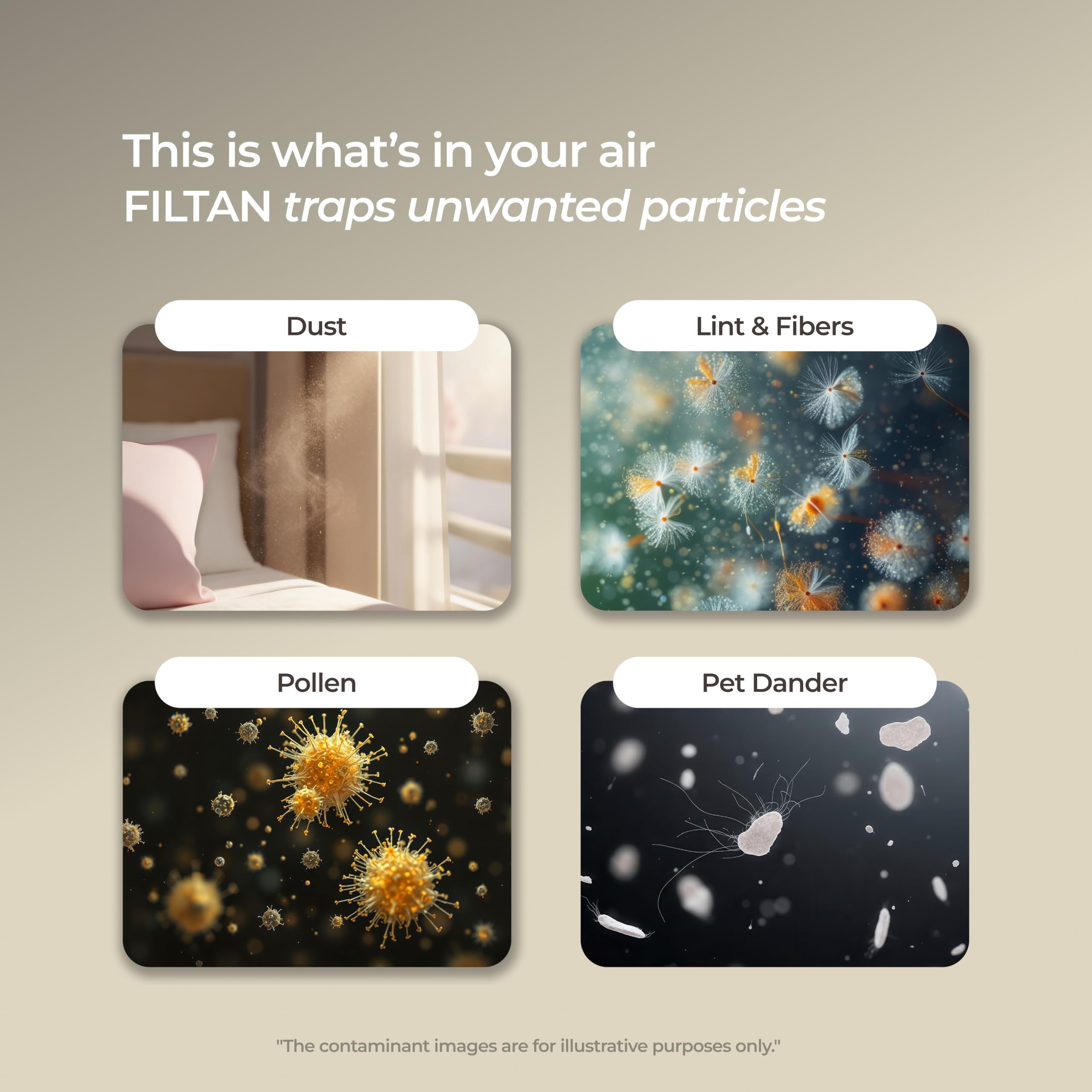 Ventilation Fan Dust Filters - 3 Pack -6 Ventilation Fan Dust Filters - 3 Pack -6