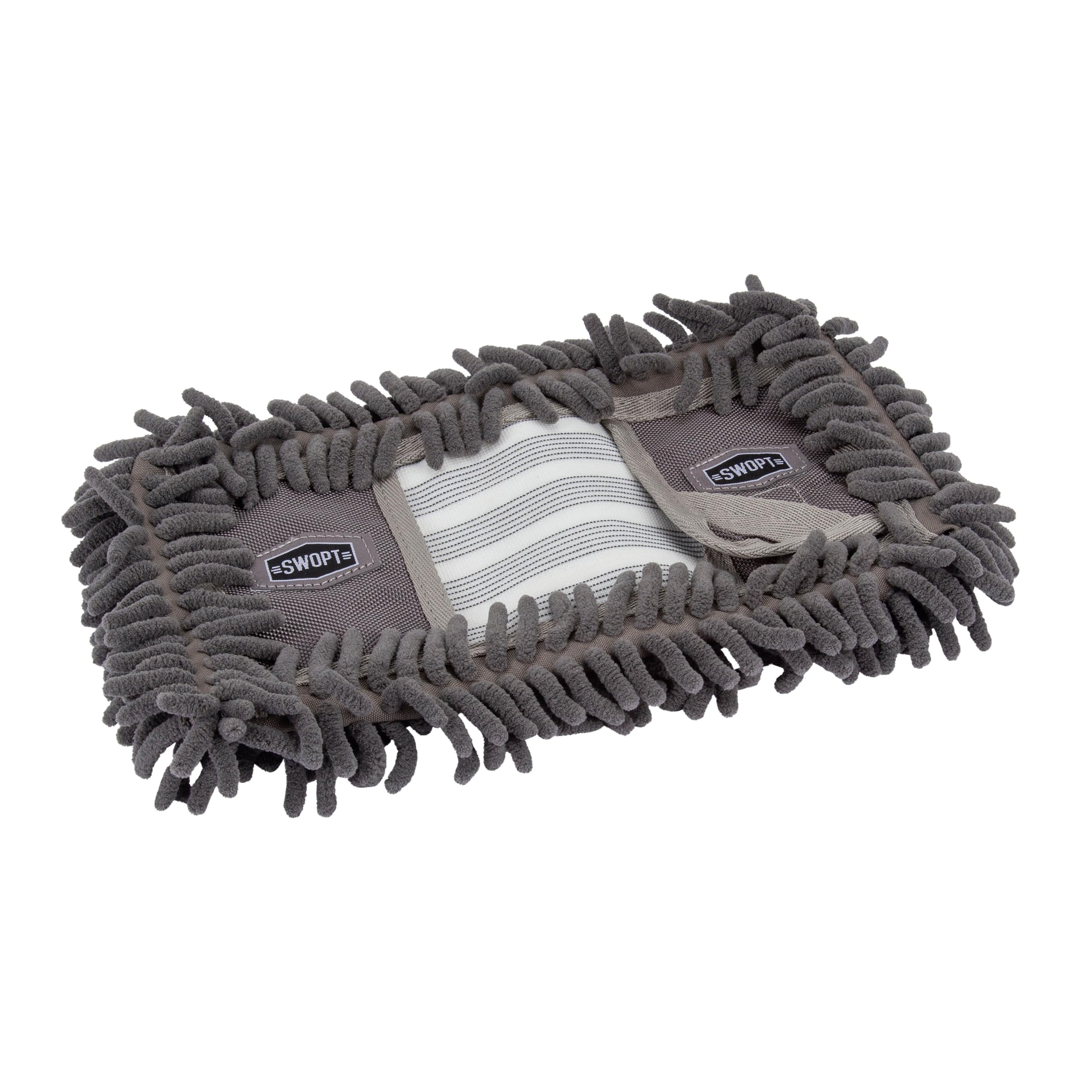 SWOPT 12” Microfiber Dust Mop Refill – Cleaning Pad for Use on Wood, Laminate, Tile – Interchangeable with All SWOPT Cleaning Products for More Efficient Cleaning and Storage
