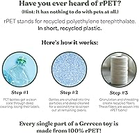 Vista 5 de Juguetes para gatos Juguete de peluche de animales terrestres (paquete de 5 unidades) Juguetes para gatos de interior Juguete ecológico hecho