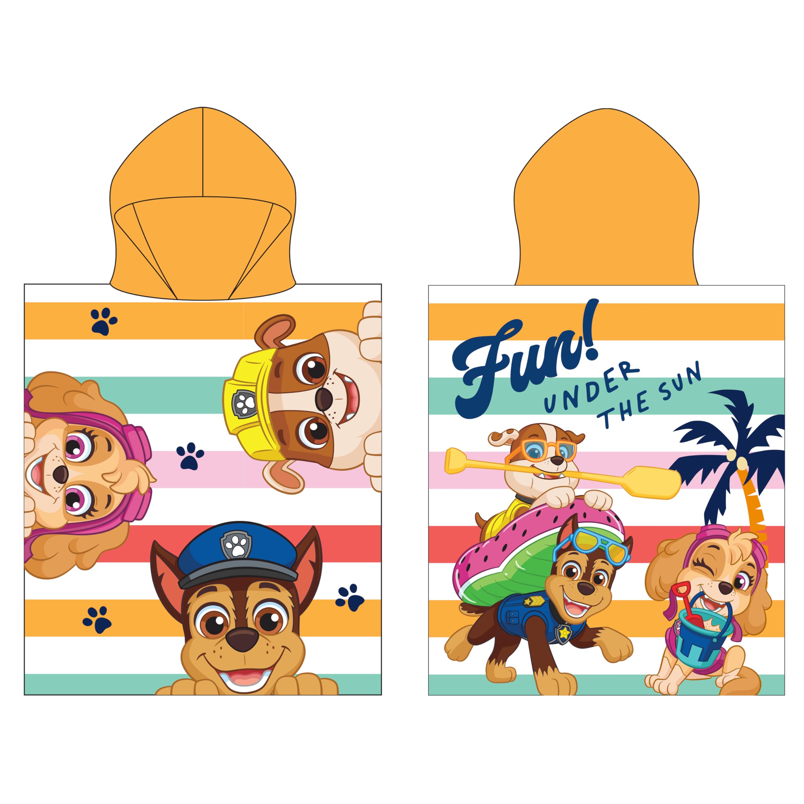 Paw Patrol   Sunny Poncho Towel