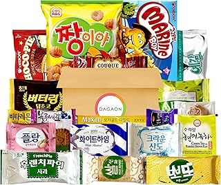 Dagaon Flavorful Mini Korean Snack Box - 20 Count ...