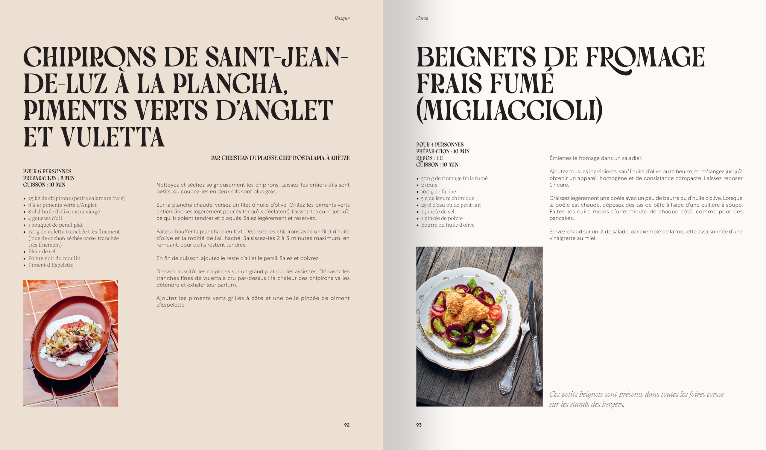Pays basque et Corse, la grande tablée !: 951 km de recettes de cuisine et de traditions authentiques