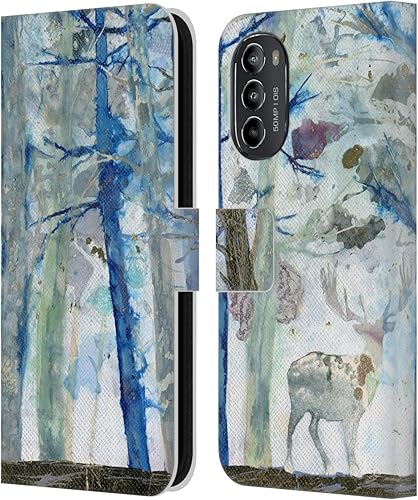 Miniatura 10 de Head Case Designs Officially Licensed Wyanne Quiet Nature 2 Leather Book Wallet Case Cover Compatible with Motorola Moto G82 5G