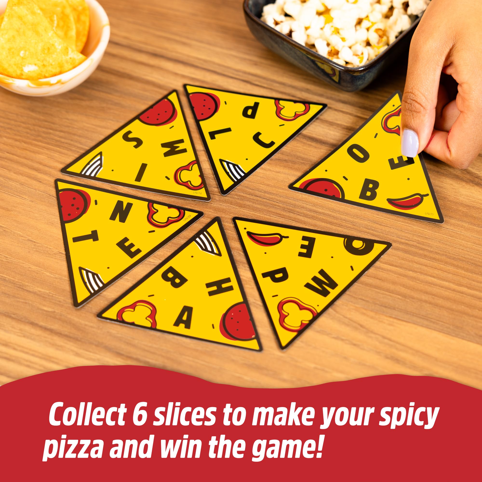 Big Potato P for Pizza Xxxtra Hot - Spicy Word Party Game for Adults & Friends, Red - Image 4