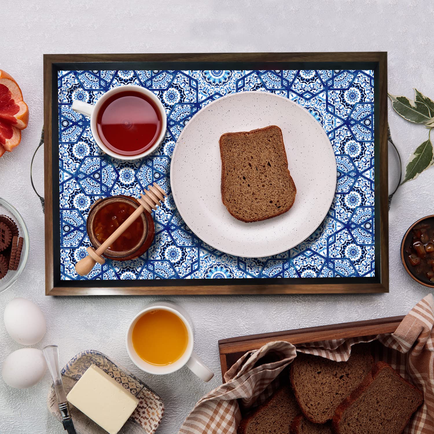 Plateau De Service En Bois | Tournerie Froissard Quarroz