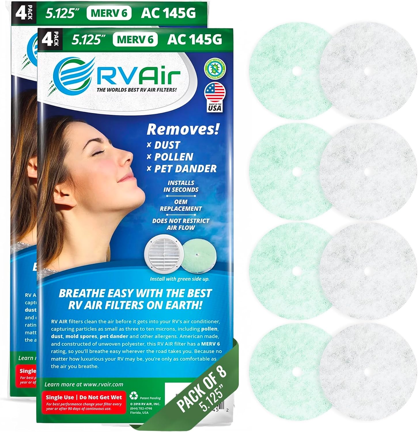 RV Air AC Filter Air Conditioner Replacement Filters RV