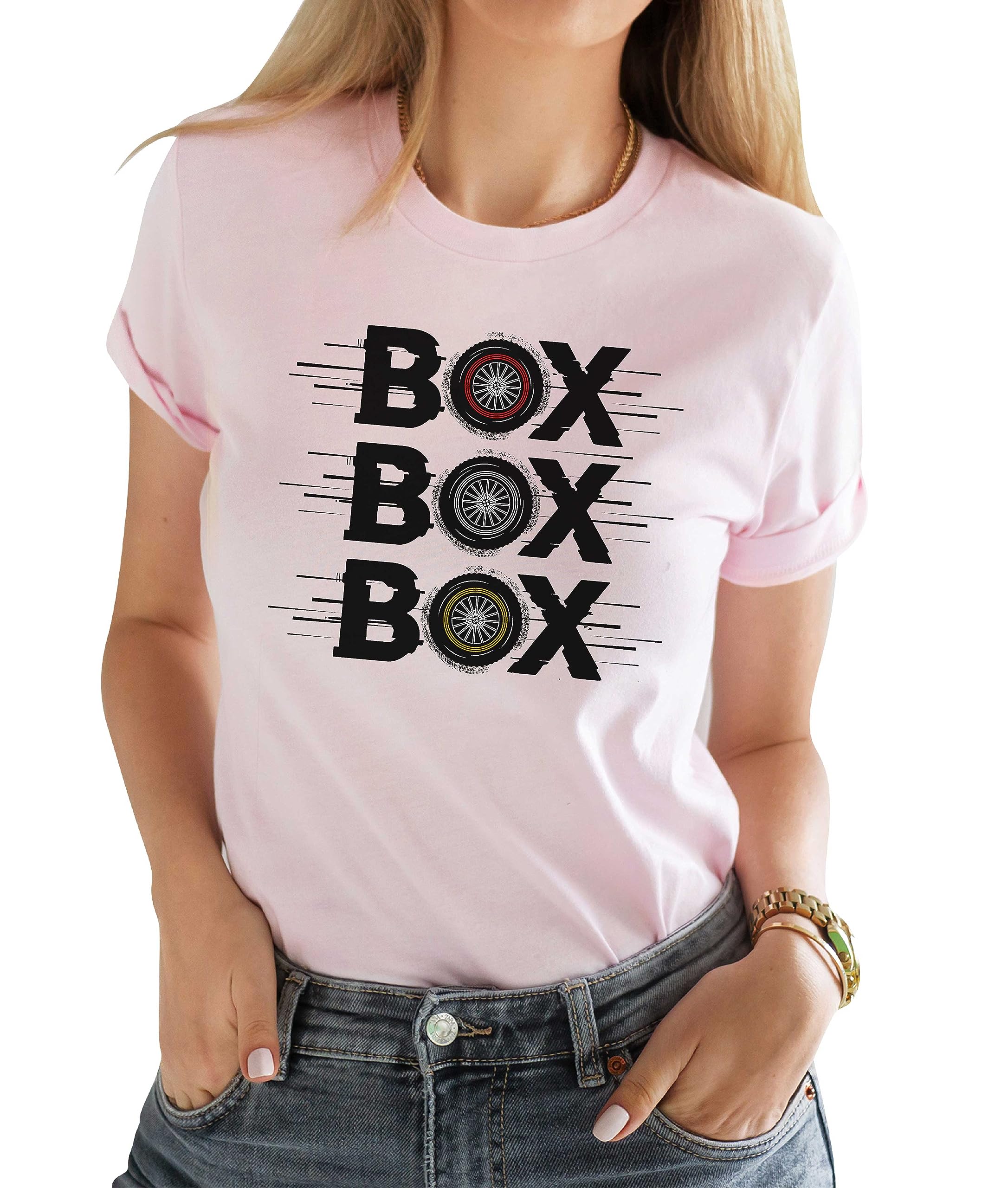 Box Box Box Shirt Motorsport Formula ABD Gp Pit Stop Race Day Austin Gp T-Shirt #00018-55