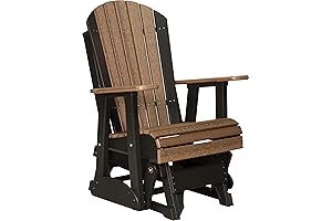 Luxcraft Poly Outdoor Glider Chair: Glide into Comfort and Style