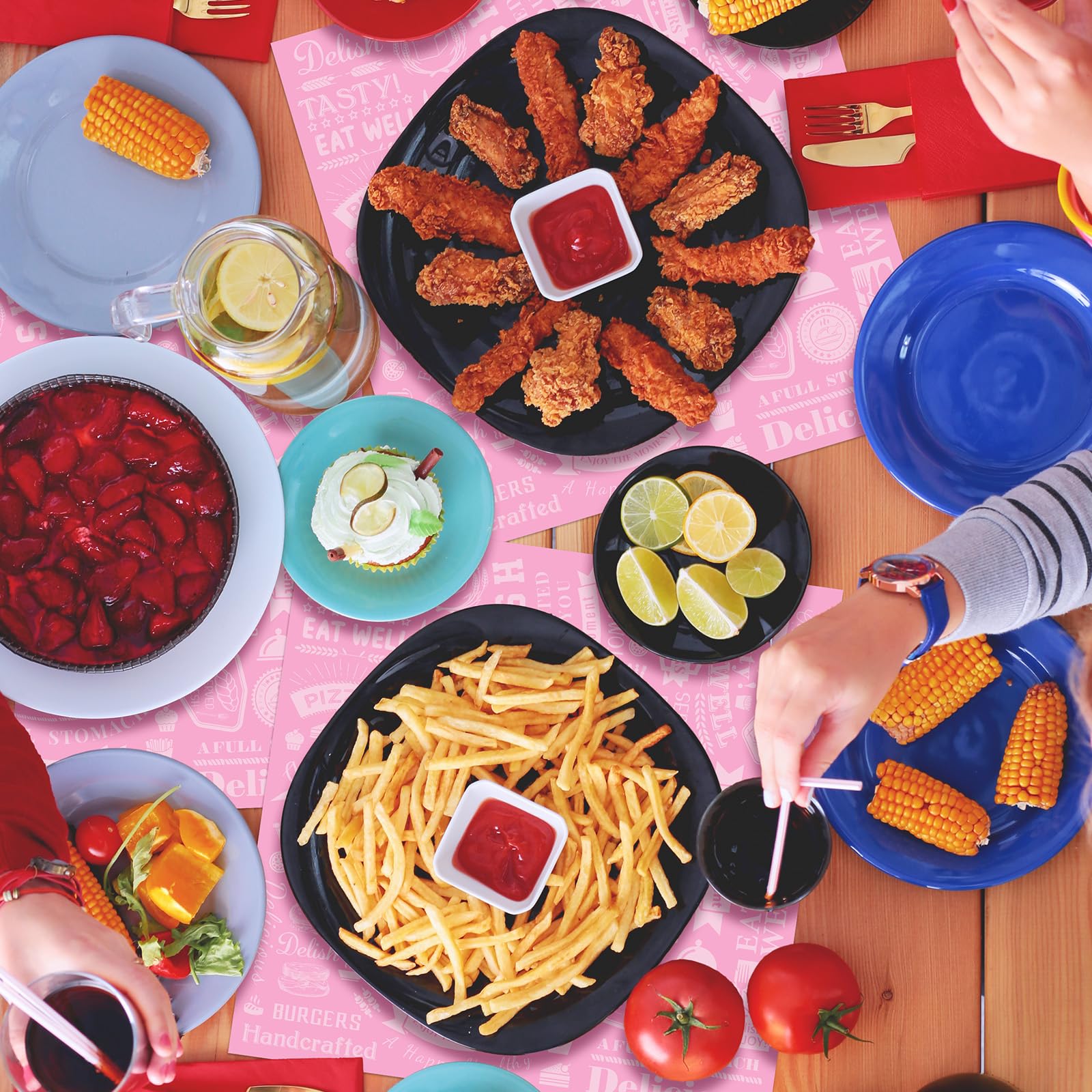 Marspark Deli Wax Paper Sheets 12 X 12 Inch Square Grease